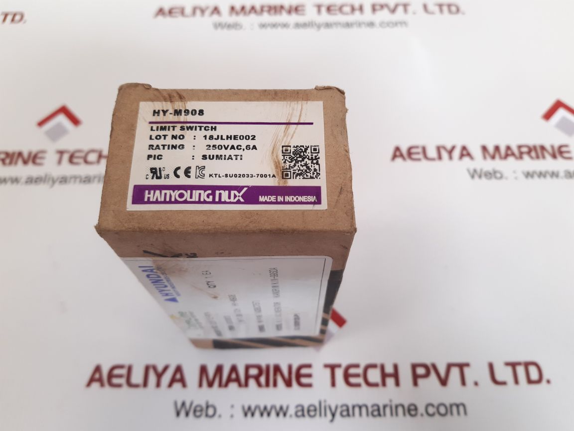 Hanyoung nux hy-m908 limit switch roller lever
