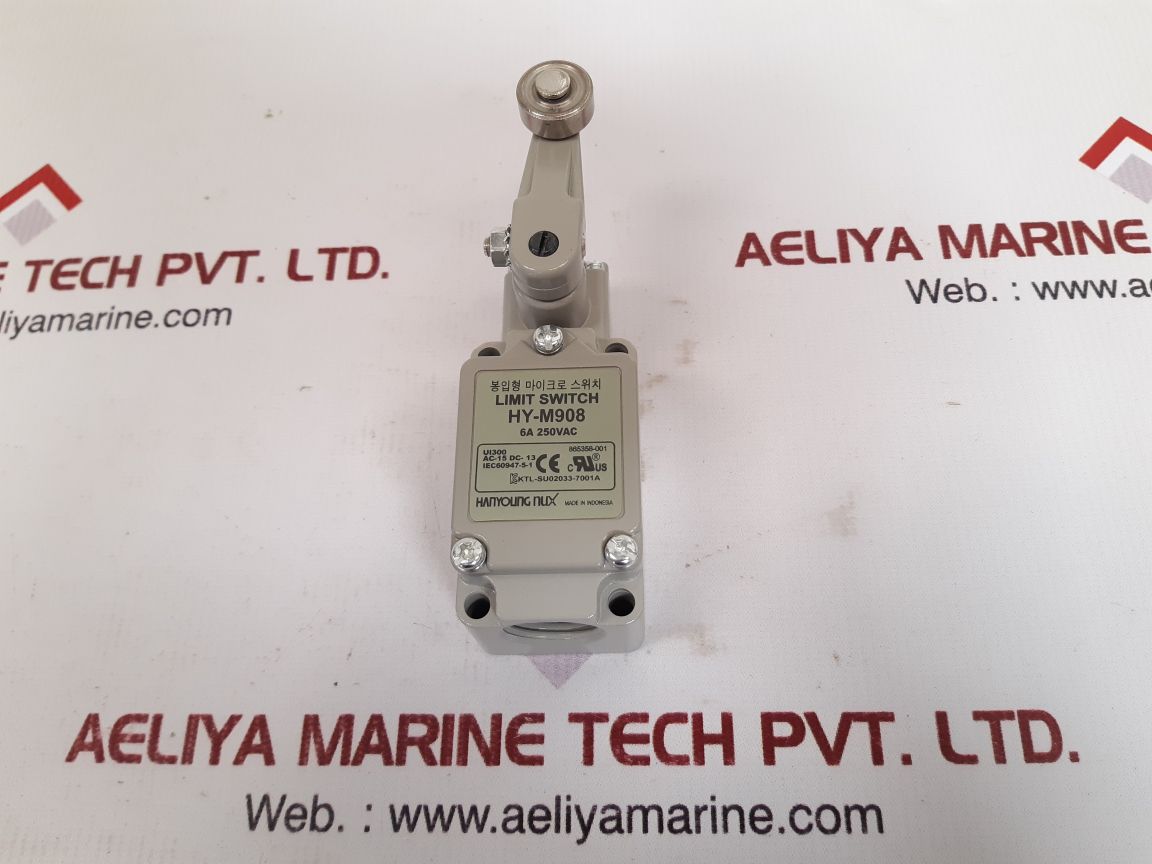 Hanyoung nux hy-m908 limit switch roller lever