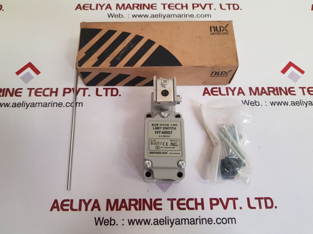 Hanyoung Nux Hy-m907 Limit Switch 6 A 250 Vac