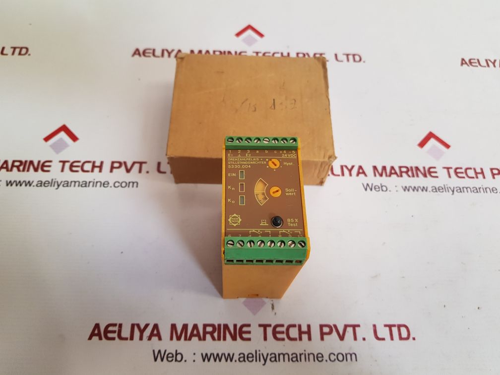 Rheintacho 5330.004 Speed Relay Still Detector 24 Vdc