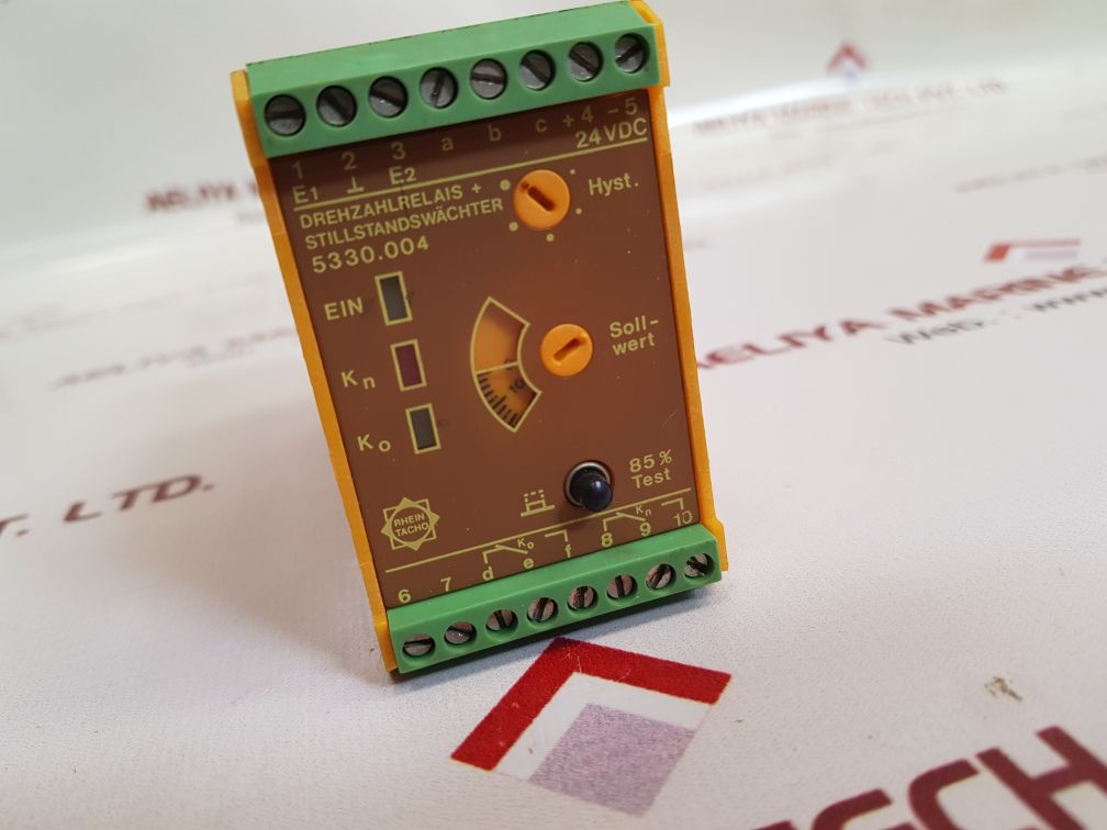 Rheintacho 5330.004 speed relay still detector