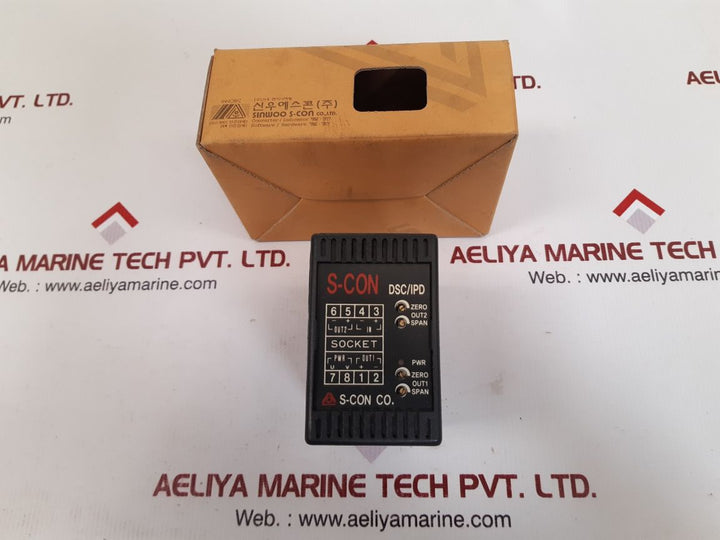 Sinwoo S-con Dsc/Ipd Dsc-9H88-y Isolated Dc Signal Converter 24V Dc
