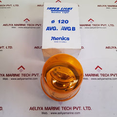 Menics Avgb Yellow Rotating Strobe Light Ac 110V 25W