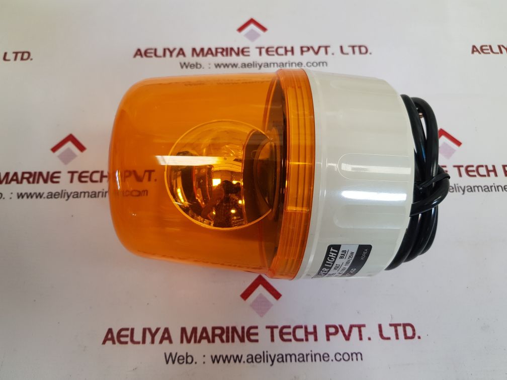Menics avg yellow rotating strobe light
