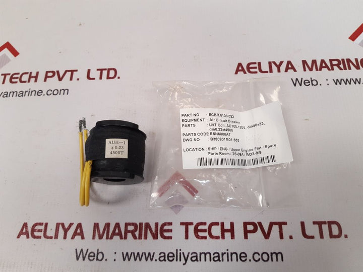 Auh-1 Uvt Coil Ecbr.0103.022 Ac100-120V