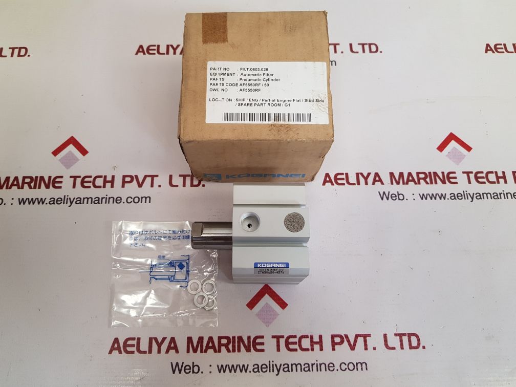 Koganei cta50×20-427w pneumatic air cylinder