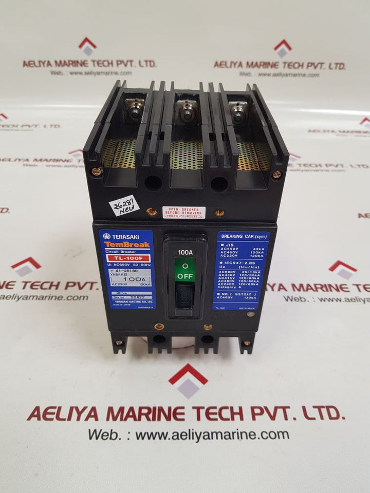 Terasaki tl-100f tembreak circuit breaker