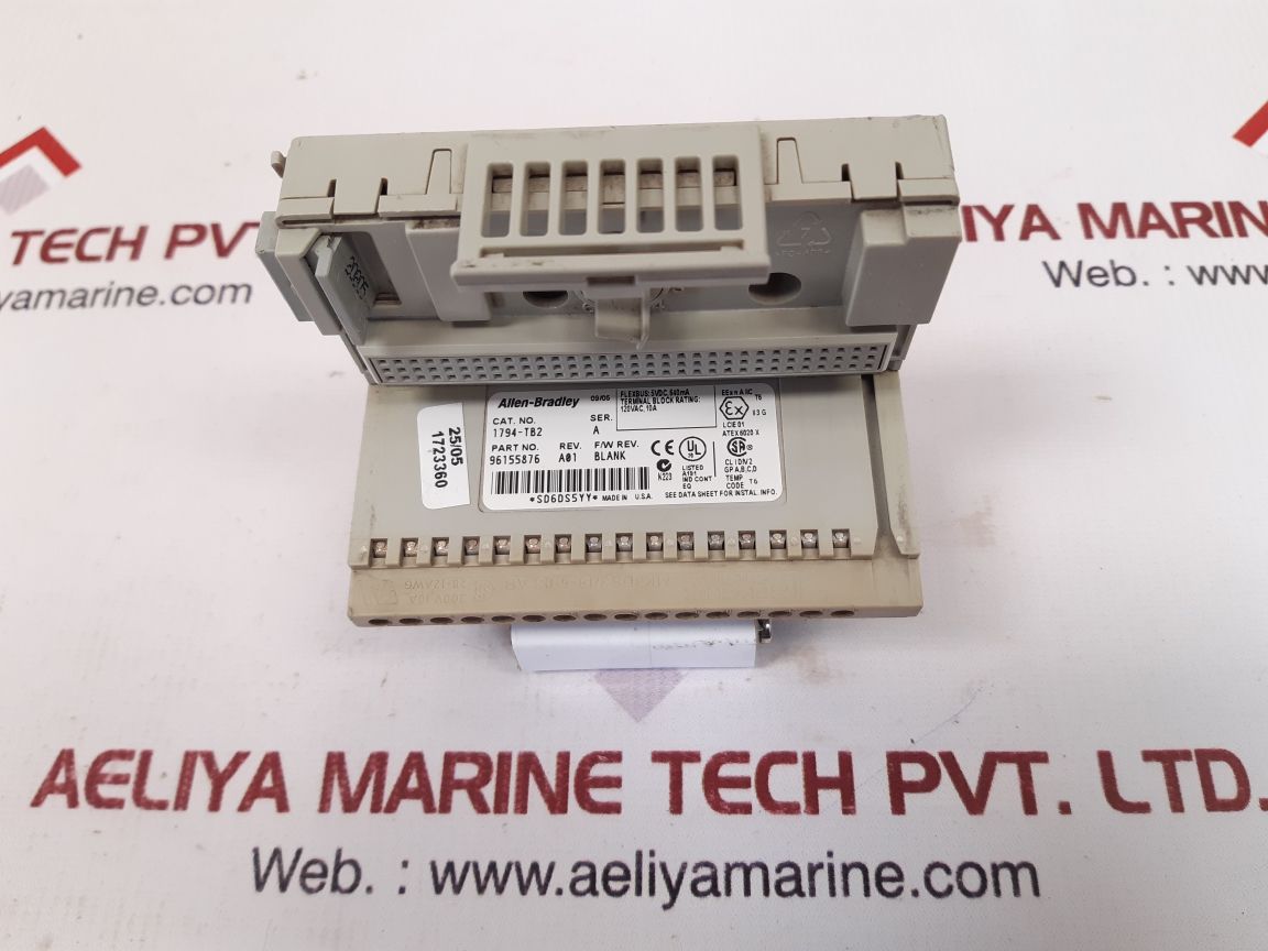 Allen-bradley 1794-tb2 ser. a terminal block 96155876