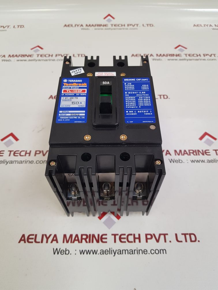 Terasaki tl-100f tembreak circuit breaker 50a