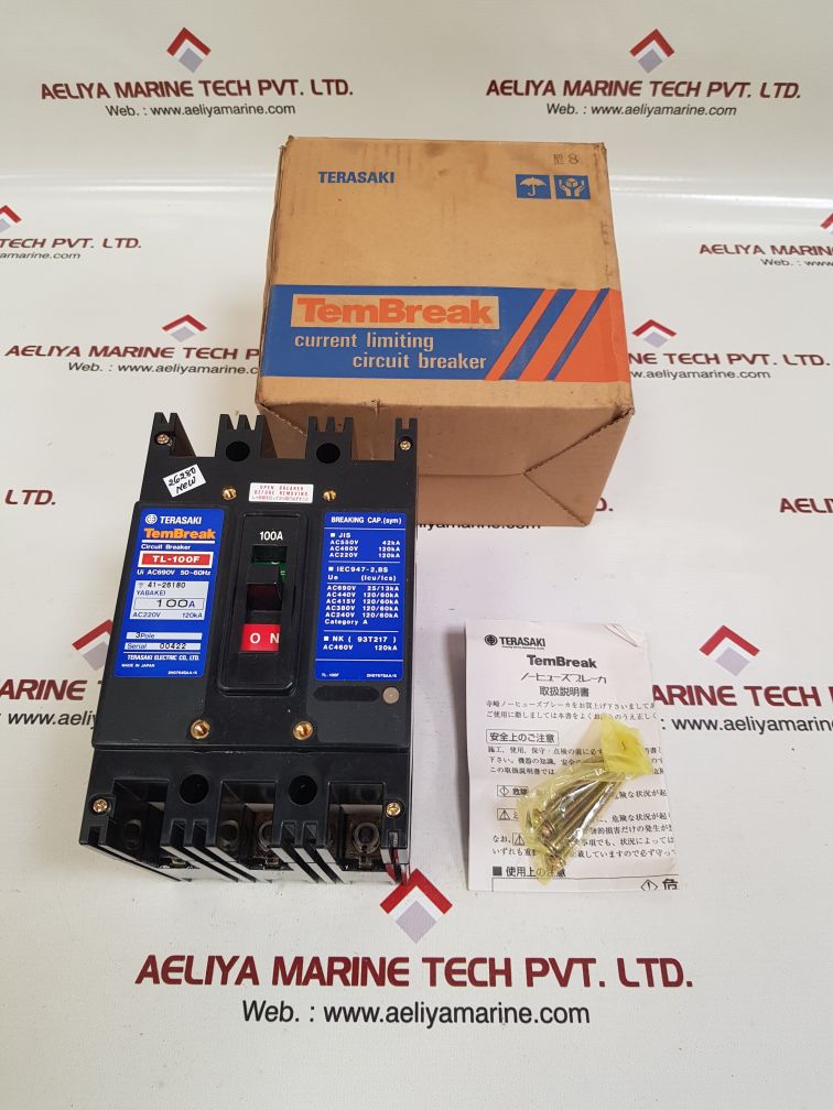 Terasaki tl-100f circuit breaker 100 a