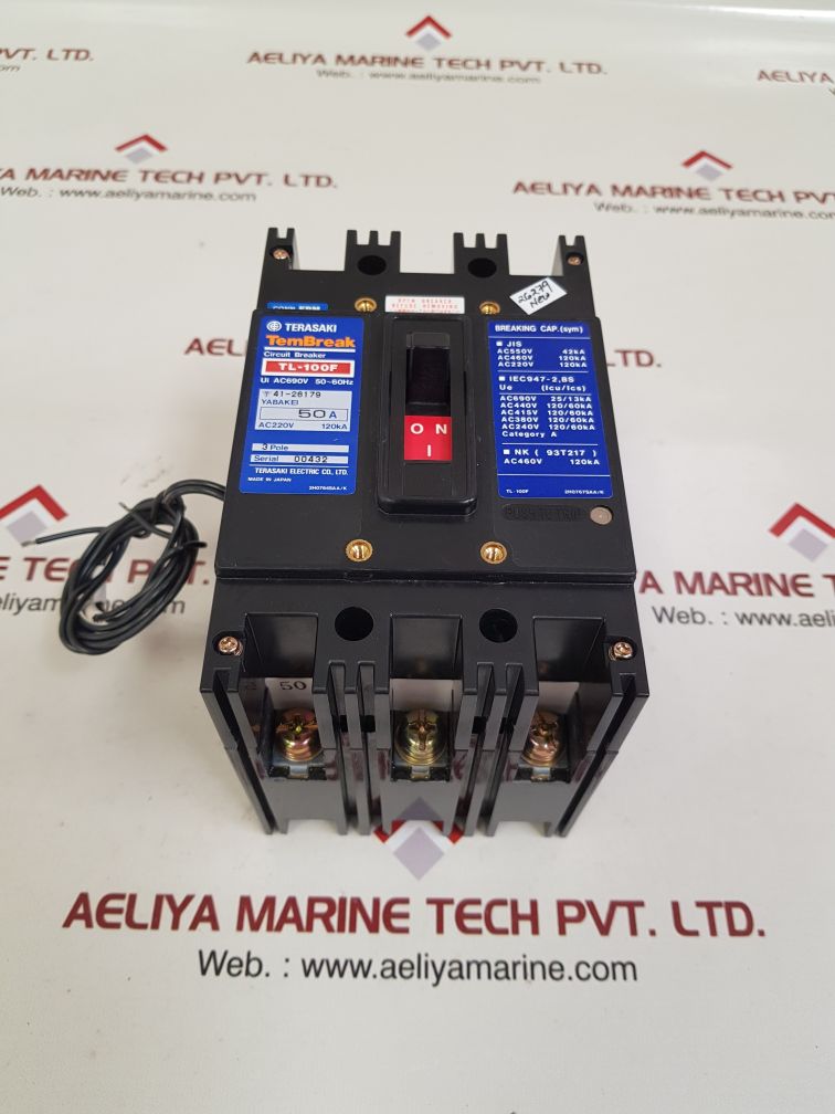 Terasaki tl-100f circuit breaker