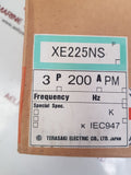 Terasaki xe225ns tembreak circuit breaker 200a