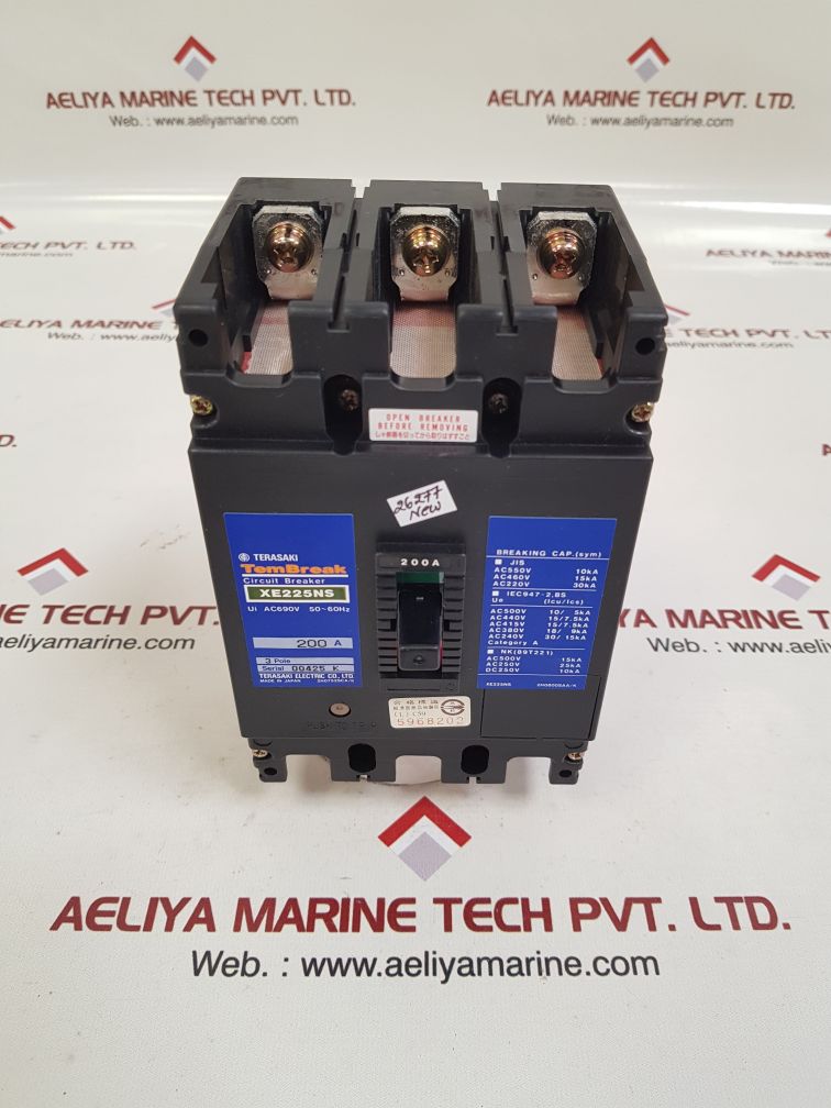 Terasaki xe225ns tembreak circuit breaker 200a