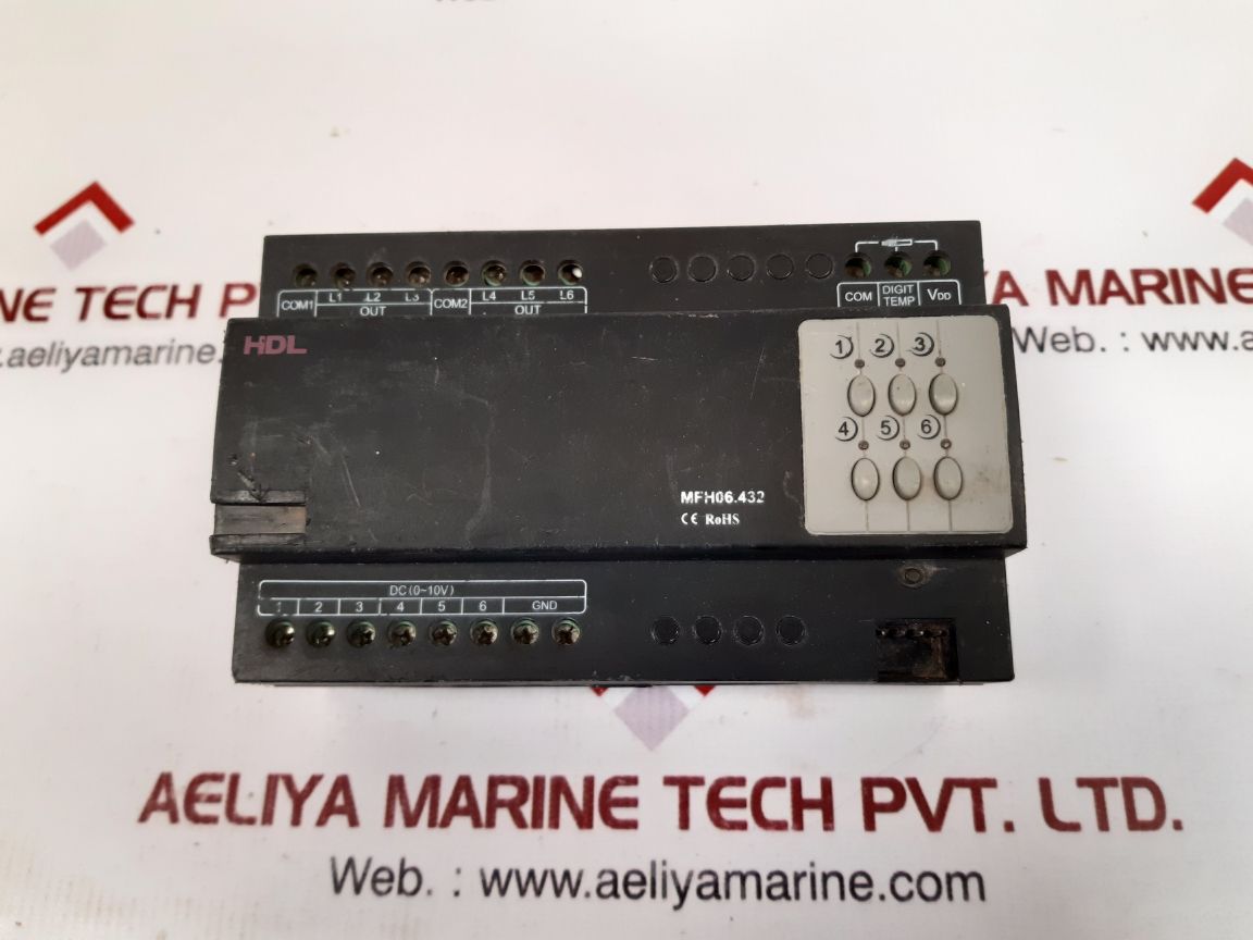 Hdl Mfh06.432 6 Channel Floor Heating Control Module Dc18-30V – Aeliya ...