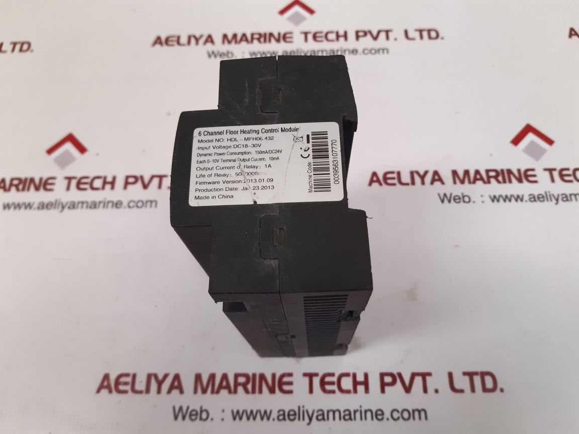 Hdl mfh06.432 floor heating control module