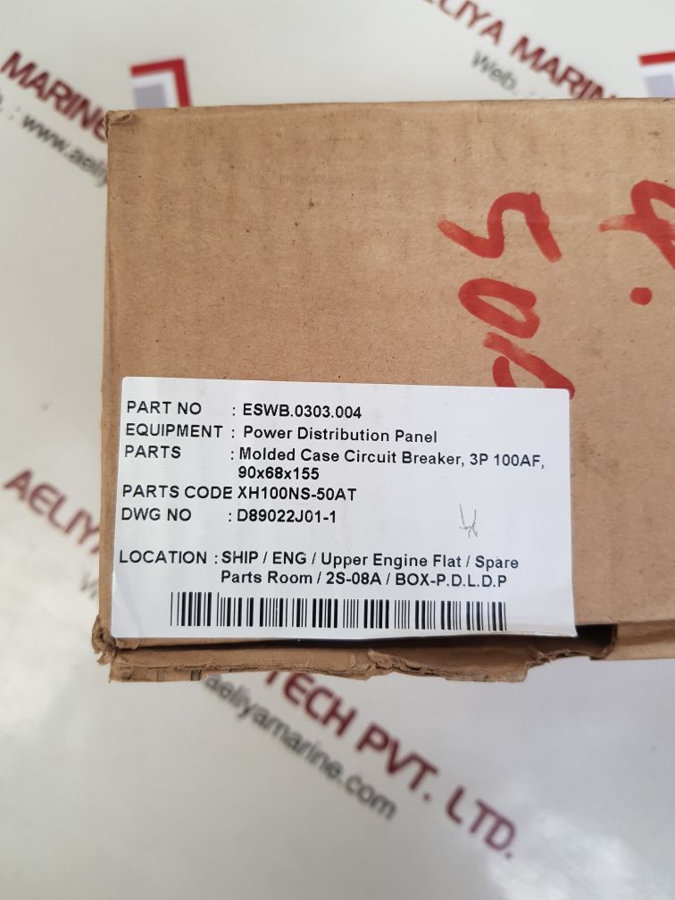 Terasaki xh100ns tembreak circuit breaker 50a