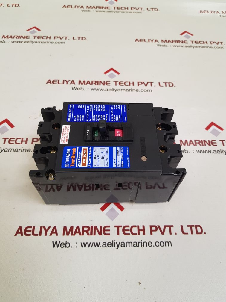Terasaki xh100ns tembreak circuit breaker 50a