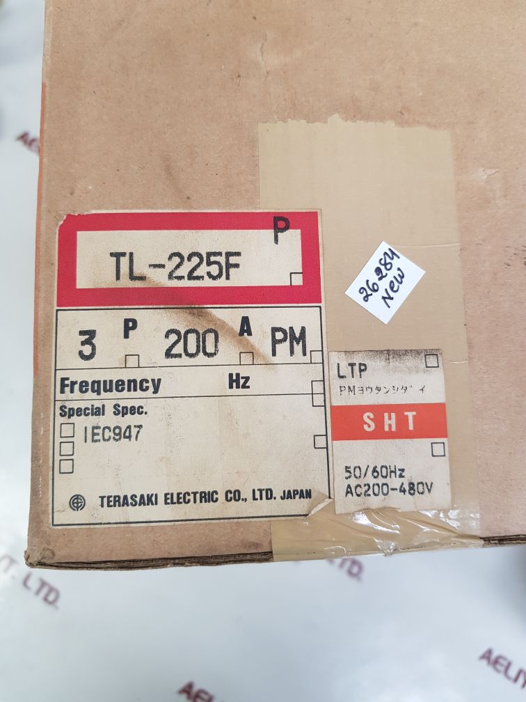 Terasaki tl-225f tembreak circuit breaker 200a