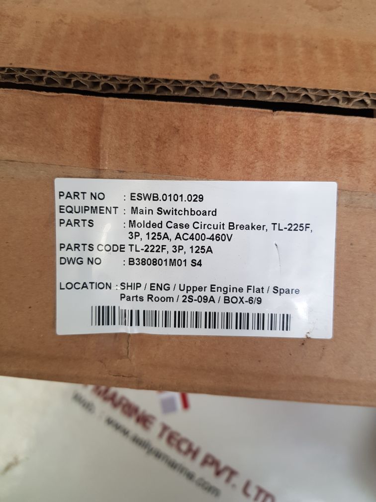 Terasaki tl-225f tembreak circuit breaker