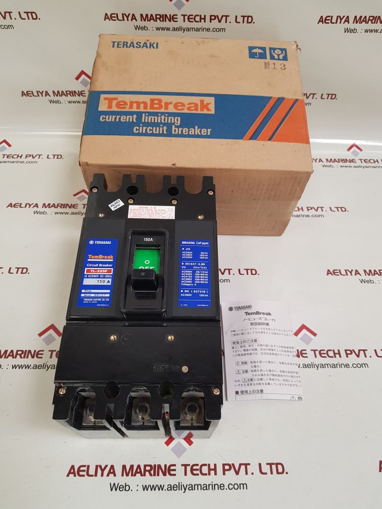 Terasaki tl-225f 3-pole circuit breaker Used