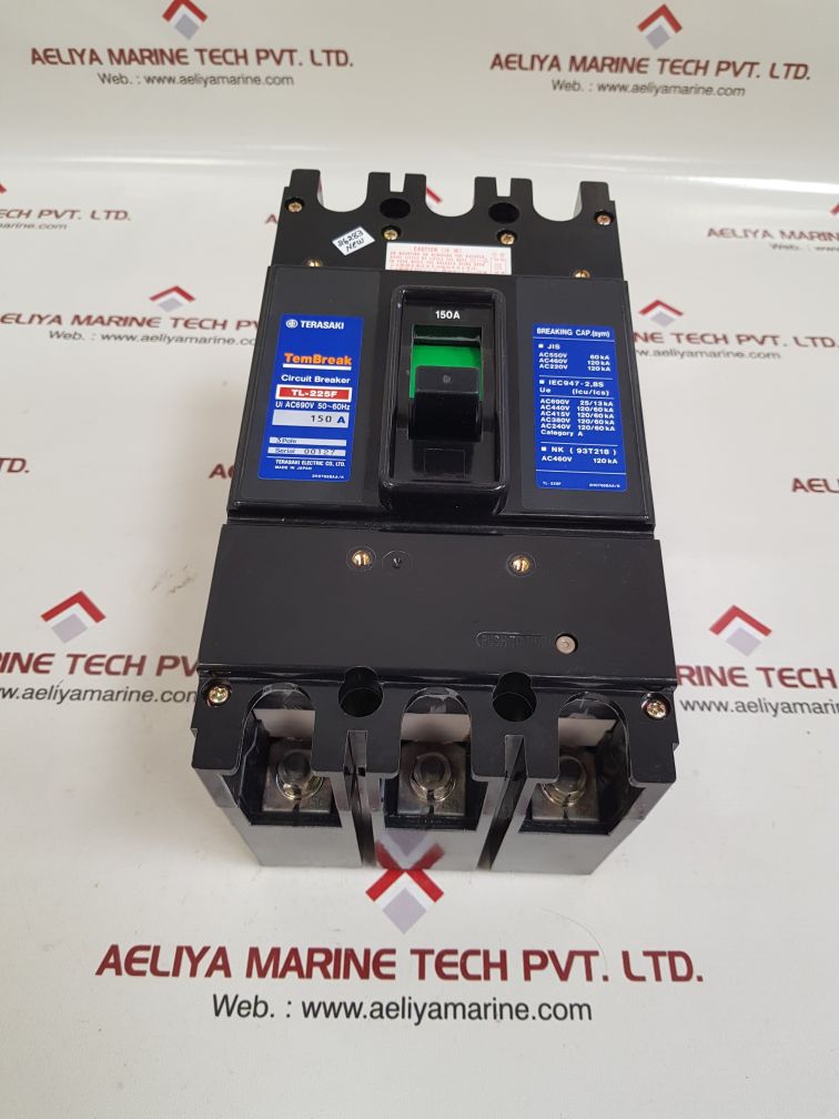 Terasaki tl-225f 3-pole circuit breaker Used