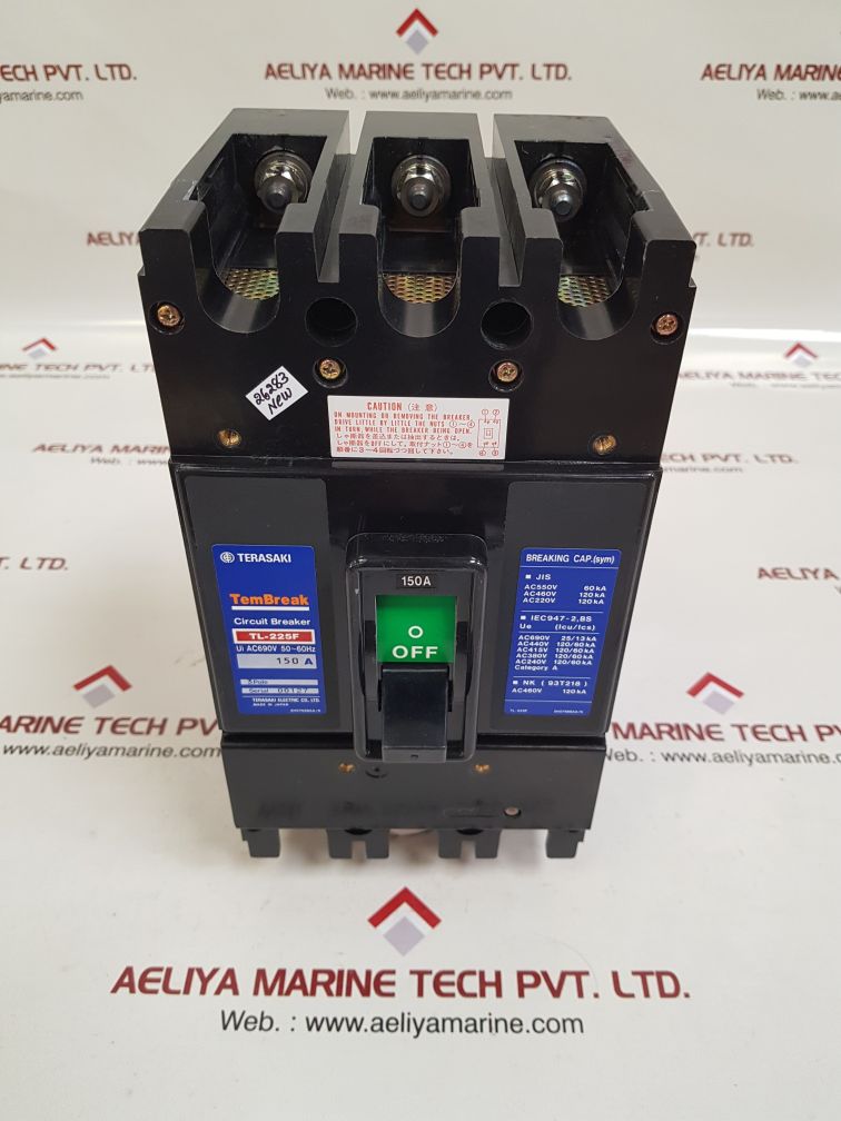 Terasaki tl-225f 3-pole circuit breaker Used