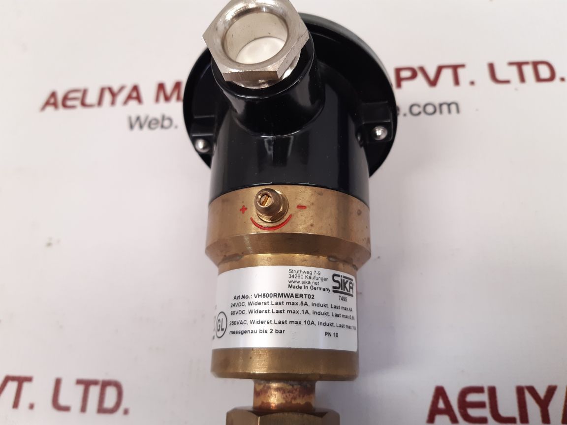 Sika vh500rmwaert02 flow monitor 