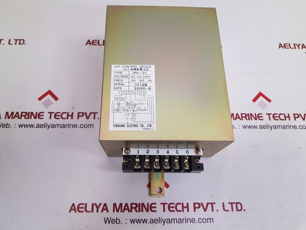 Terasaki electric aru-1 dc air circuit breaker