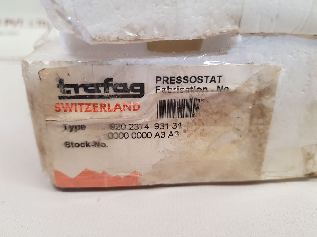 Trafag 920.2374.931 differential pressure switch 