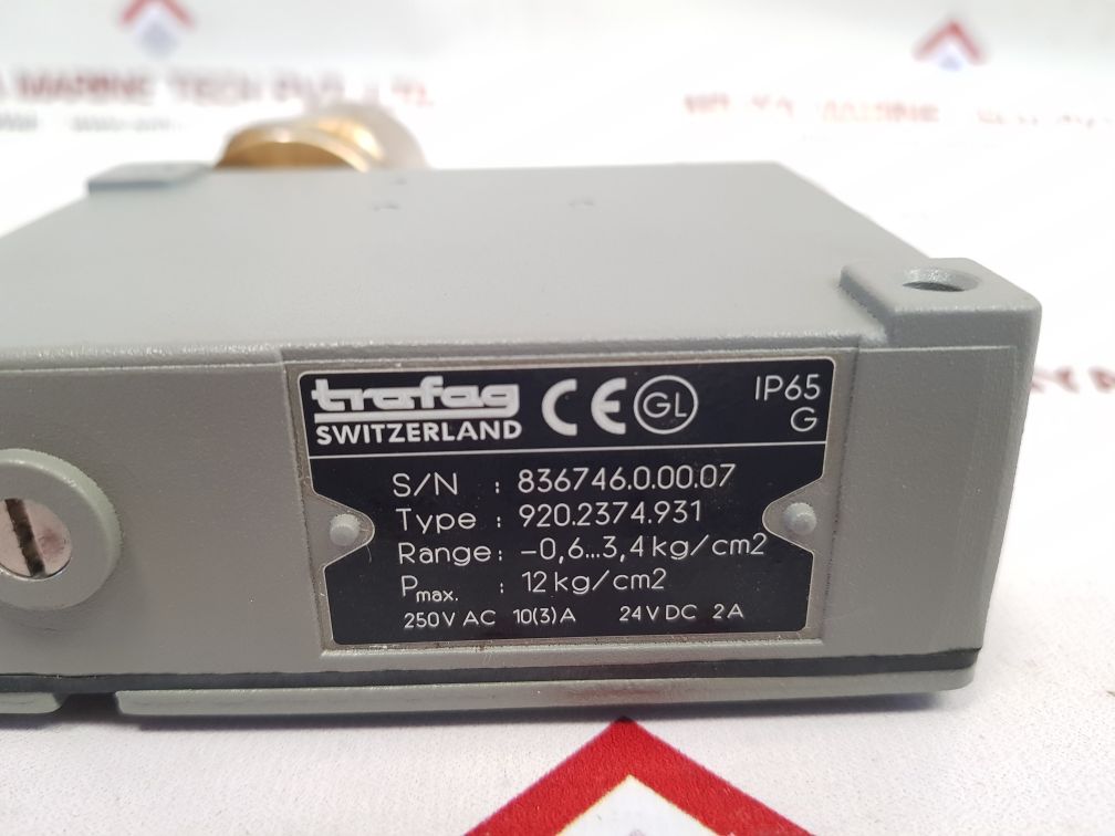 Trafag 920.2374.931 differential pressure switch 