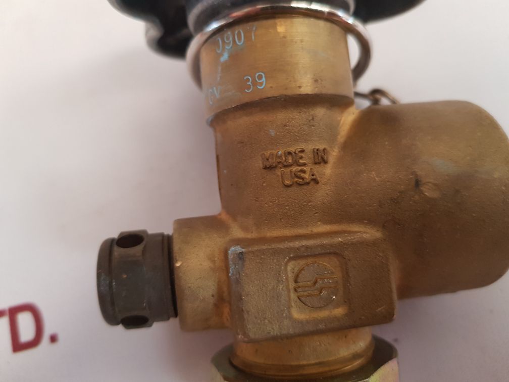 Sherwood 12n cga 680 gas pressure safety relief valve