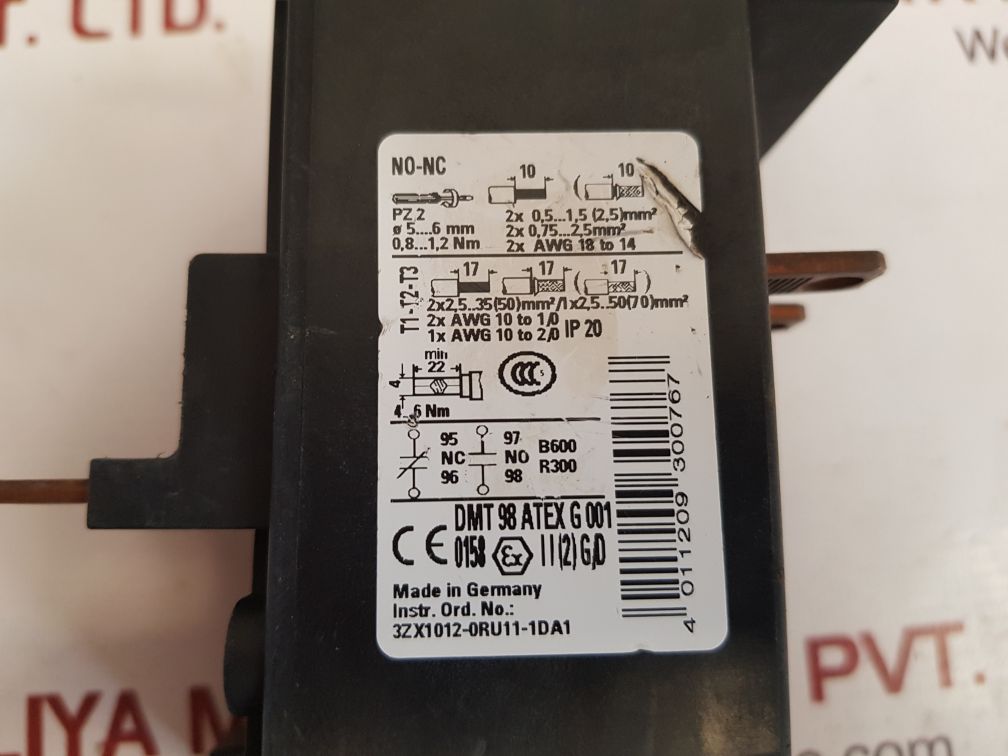 Siemens 3ru1146-4jb0 overload relay