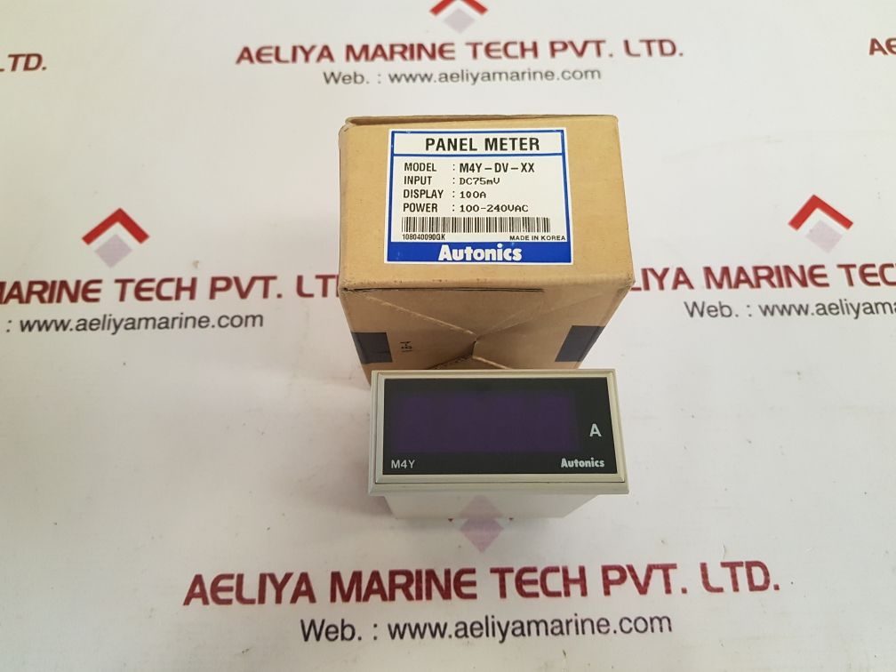 Autonics m4y-dv-xx panel meter