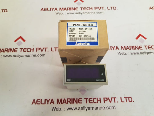 Autonics m4y-dv-xx panel meter