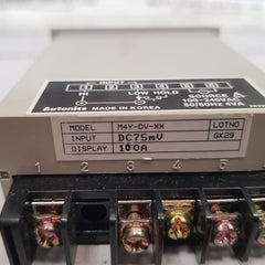 Autonics m4y-dv-xx panel meter
