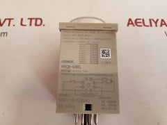 Omron h3cr-g8el timer relay 0.5s-120s
