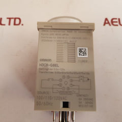 Omron h3cr-g8el timer relay 0.5s-120s
