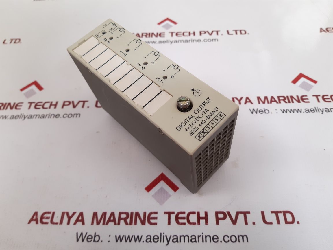 Siemens simatic s5 6es5 440-8ma21 digital output module 