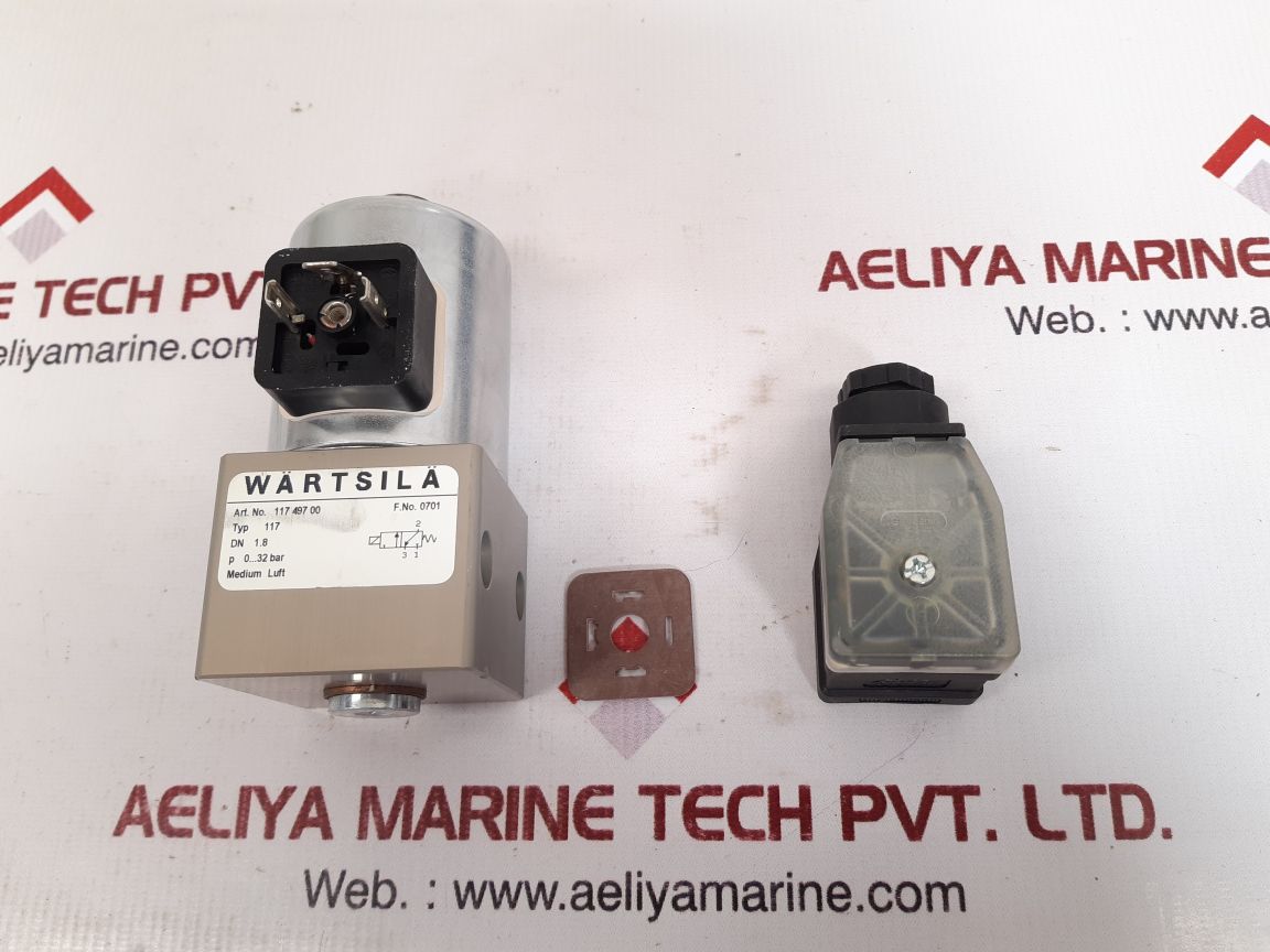 Wartsila 117 497 00 solenoid valve 117
