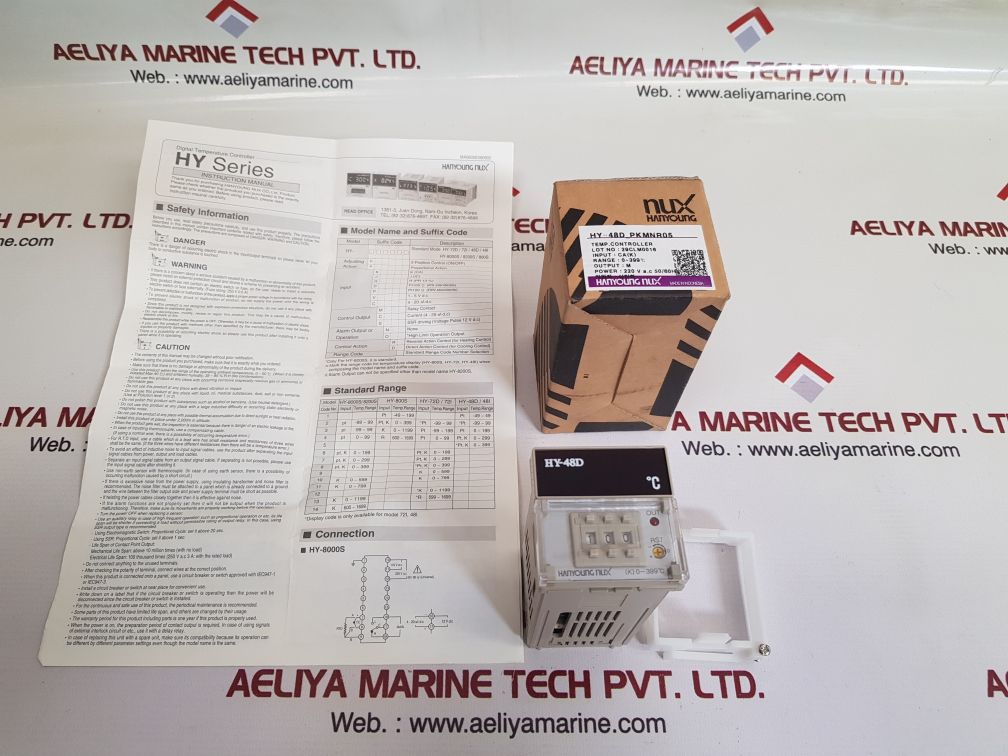 Hanyoung hy-48d digital temperature controller hy-48d_pkmnr 05
