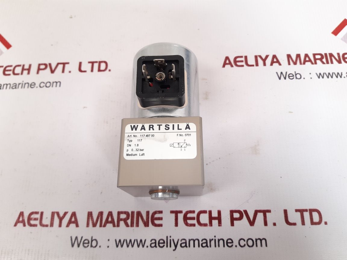 Wartsila 117 497 00 solenoid valve 117