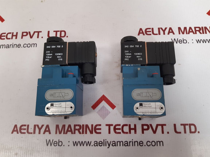 Rexroth 372 225 092 0 /342 054 702 2 pneumatic solenoid valve
