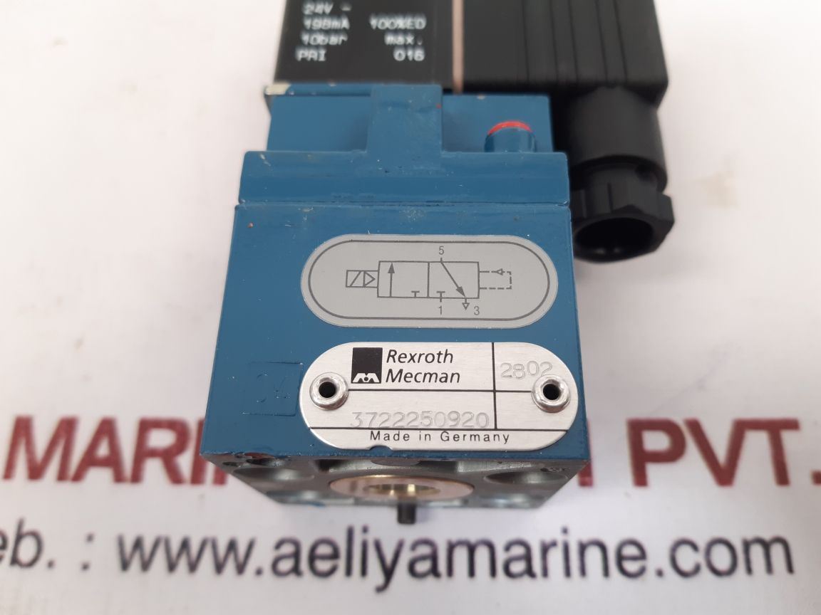Rexroth 372 225 092 0 /342 054 702 2 pneumatic solenoid valve