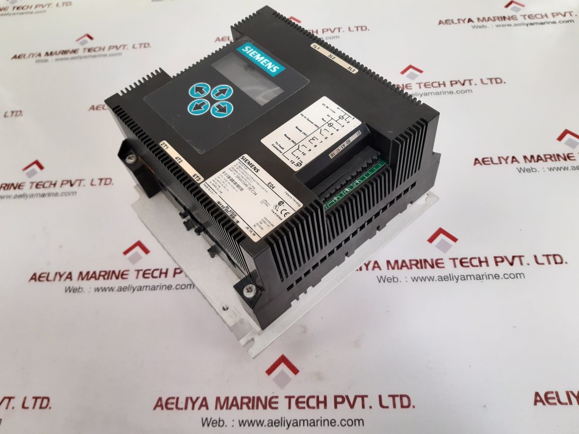 Siemens Sikostart 3Rw3346-0Ec34 Ac Semiconductor Motor Starter 50/60Hz
