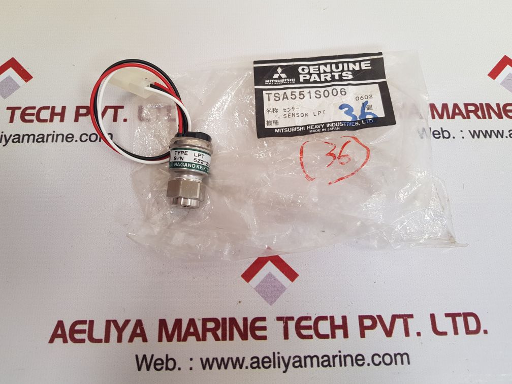 Nagano keiki lpt low pressure transmitter sensor
