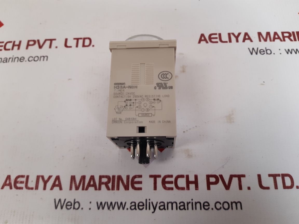 Omron h3ba-n8h timer 1.2s to 300h new