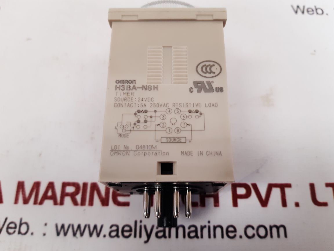 Omron h3ba-n8h timer 1.2s to 300h new