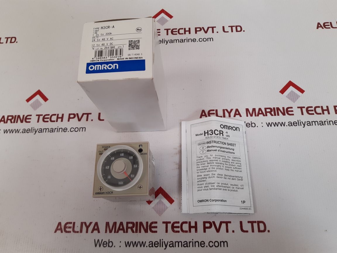 Omron h3cr-a solid state timer
