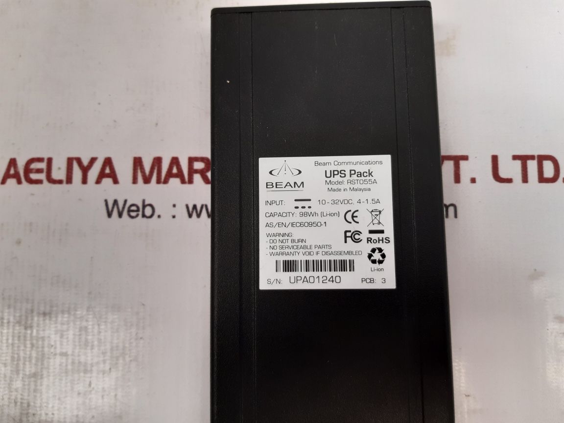 Beam rst055a ups battery pack 
