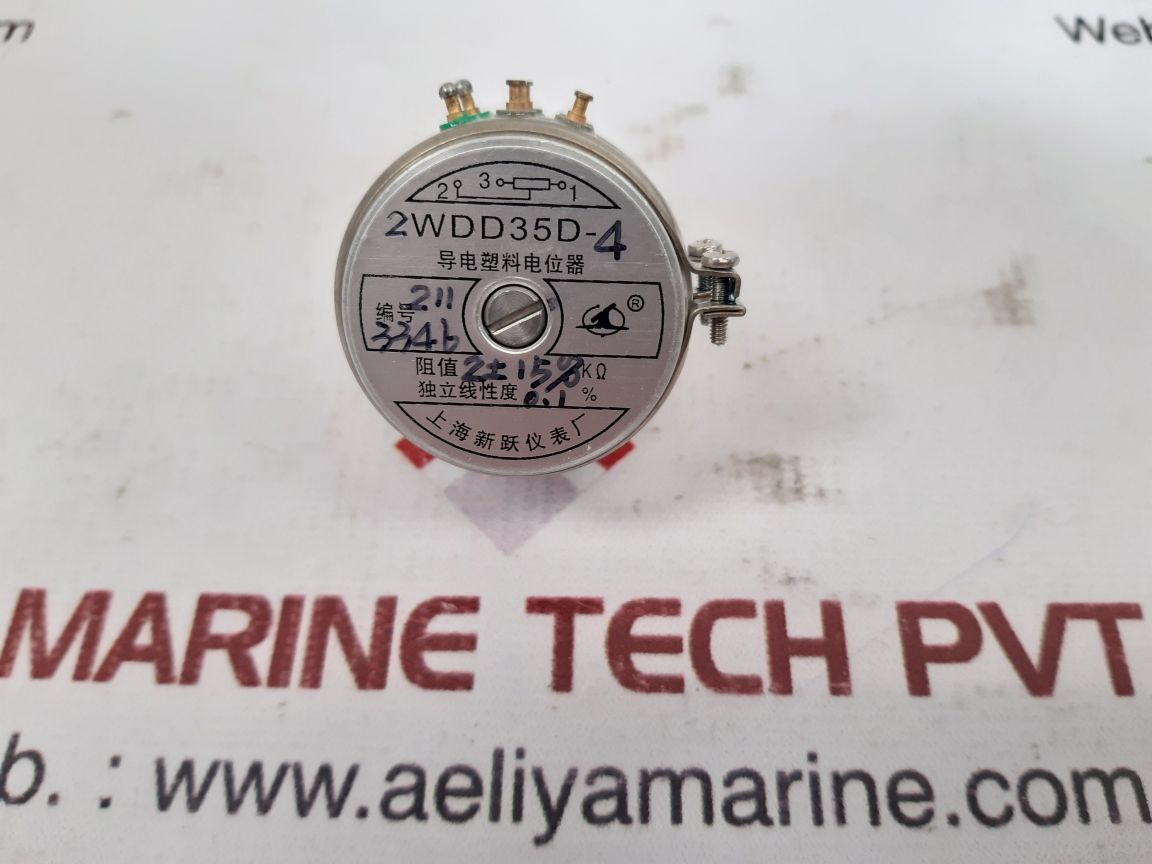 2Wdd35D-4 Conductive Plastic Potentiometer